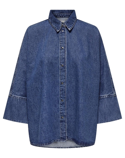 Grace 3/4 Denim Skjorte - Only